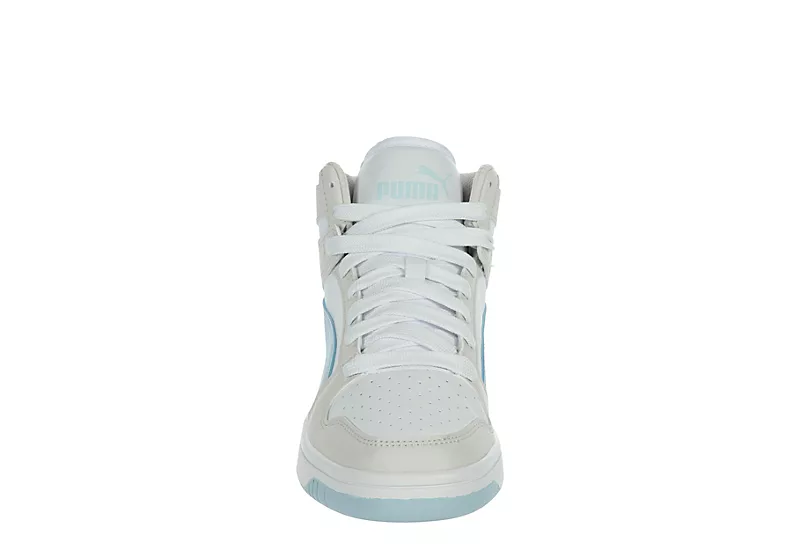 Puma Womens Rebound Lay Up Sneaker - White - Image 3