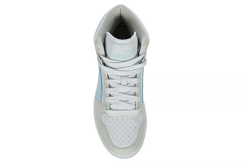 Puma Womens Rebound Lay Up Sneaker - White - Image 6